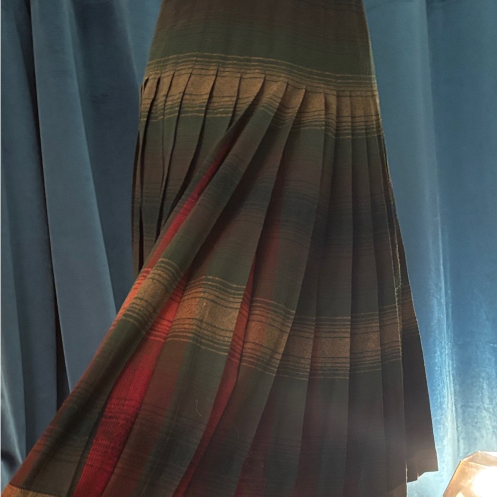 Vintage Pendleton Reversible Turnabout Skirt — Pr… - image 1